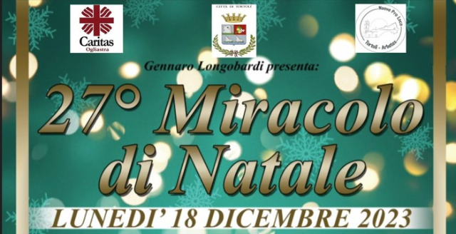Gennaro Longobardi presenta: Il 27° Miracolo di Natale