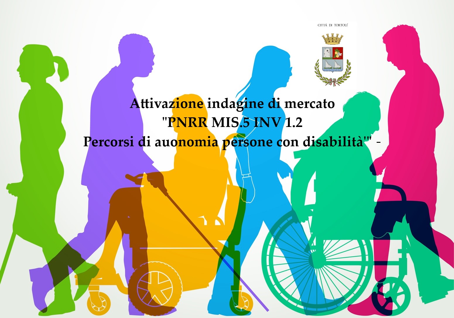 Attivazione indagine di mercato "PNRR MIS.5 INV 1.2 Percorsi di auonomia persone con disabilità'" - 